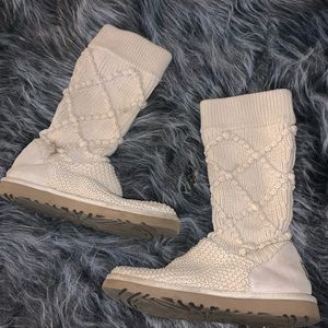 Knit ugg boots